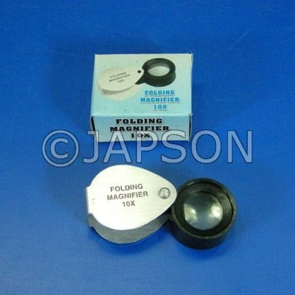 Pocket Magnifier, Folding Type, High Power, 10X Pocket Magnifier, Folding Type, High Power, 10X